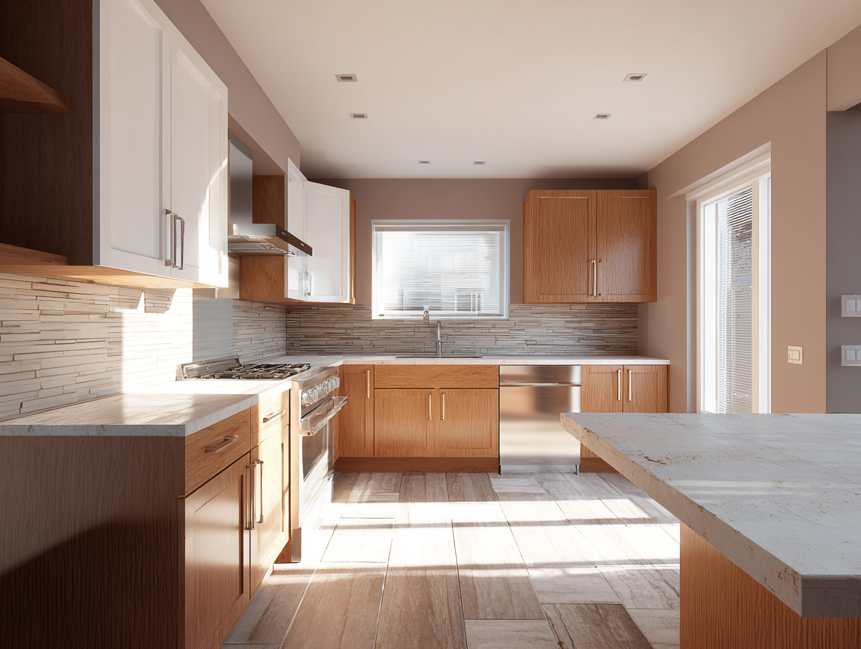 Traditional kitchen renovation